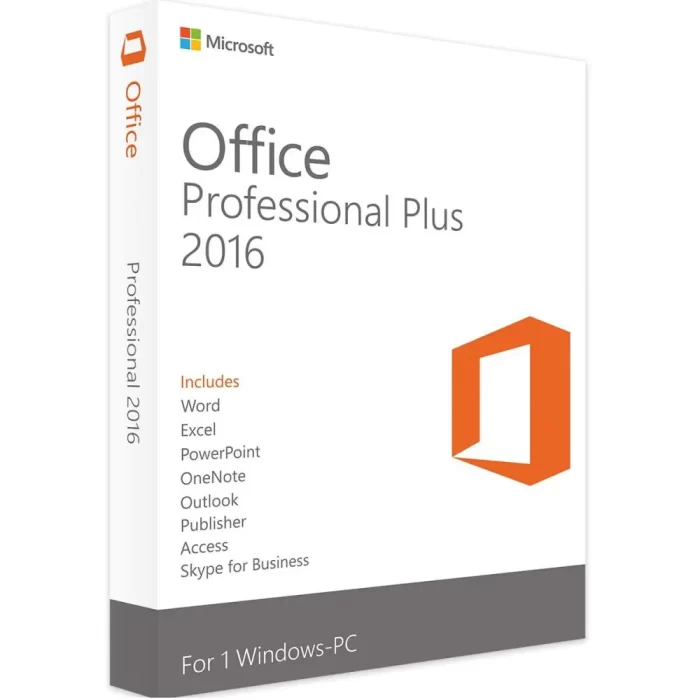 Microsoft Office 2016 Professional Plus Windows – Ma